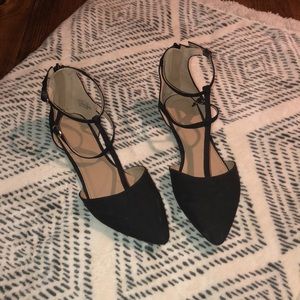 Black Charlotte Russe Flats